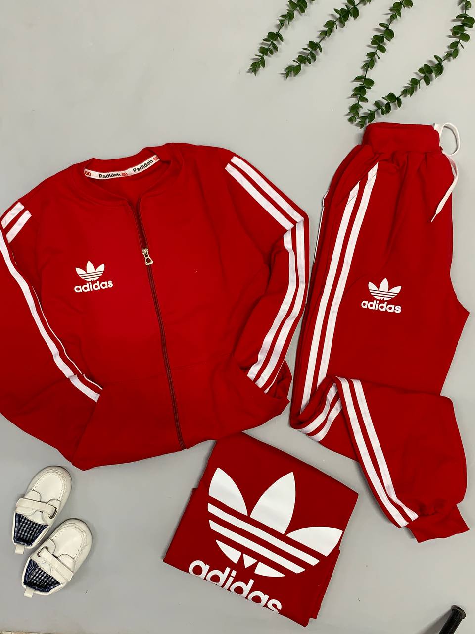 ست ورزشی دخترانه و پسرانه طرح آدیداس