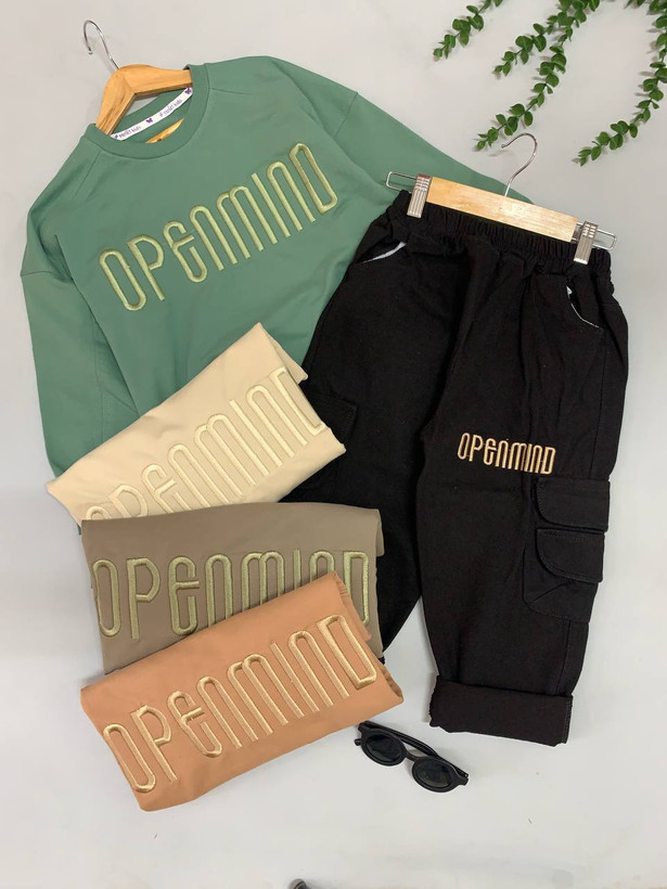 بلوز شلوار بچه گانه پسرانه OPENMIND